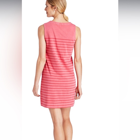 VINEYARD VINES OVER-DYED STRIPED NANTUCKET SHIFT DRESS - Picture 5 of 6